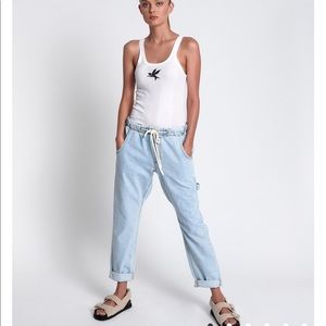 Never Worn Brand NEW Best Blue Workwear Shabbies Boyfriend Jean